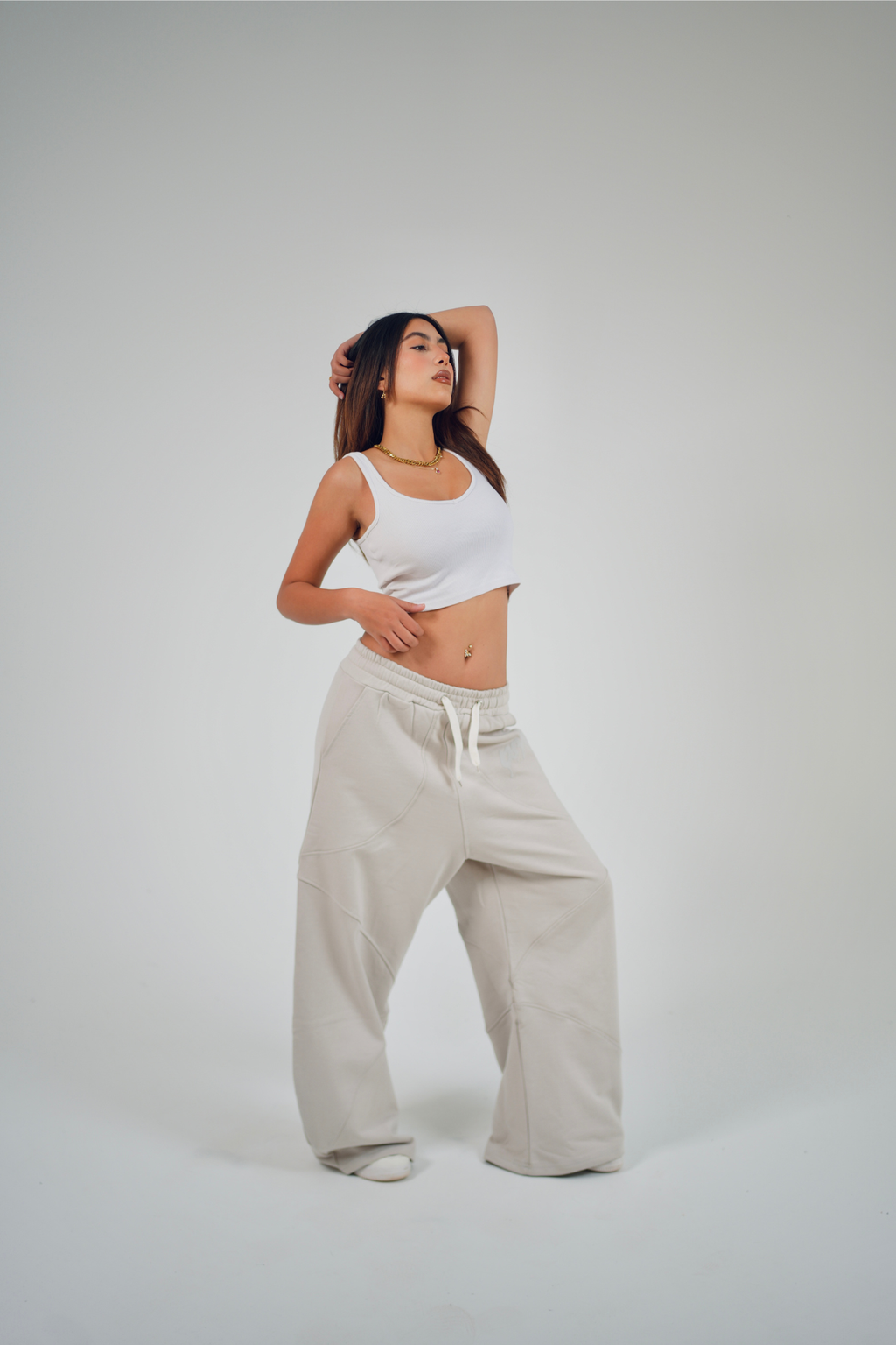 CHAOS SIVER SWEATPANTS